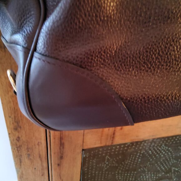 Coach Lane Satchel 69621 in Oxblood - Picture 6 of 12